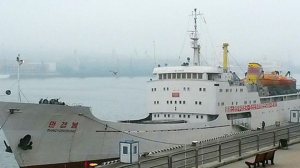 Порт в северной корее